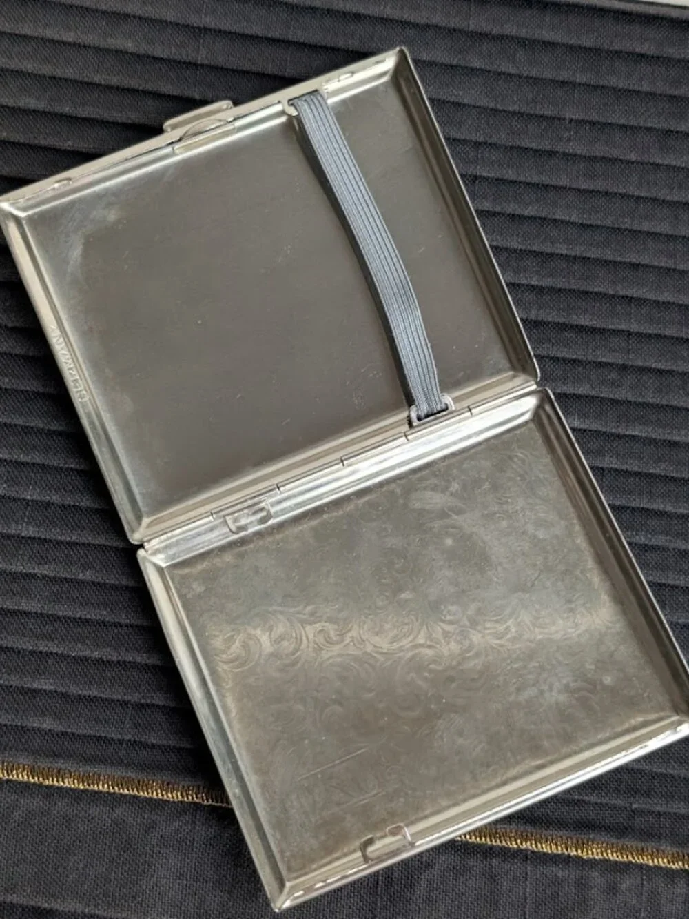 Vintage German Double Sided Card/ Cigarette Case Credit Card Holder 85mm King